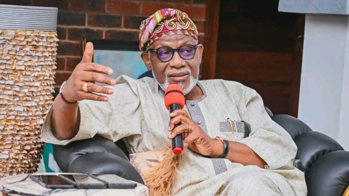 'It Is Ill-timed To Redesign Naira' Reverse Policy Now, Akeredolu Tells Buhari, CBN