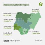 #Nigeriadecides: Registered Voters By Region