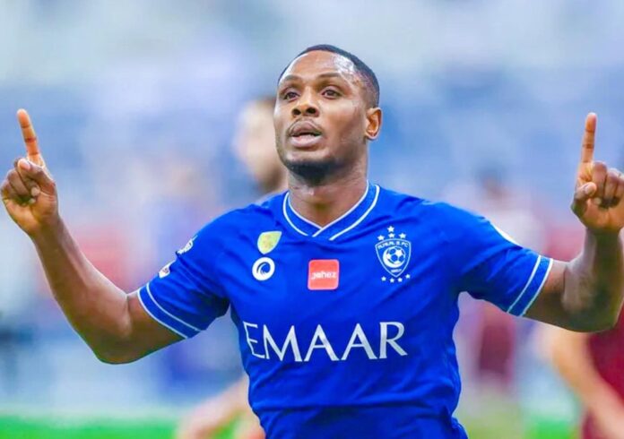 Nigeria’s Odion Ighalo moved ahead of Cristiano Ronaldo in the Saudi Arabia Professional League scoring chart after netting in Al Hilal’s 2-0 win over Al Khaleej on Saturday night. In 17 league appearances for the Lions this season, Ighalo has 14 goals and two assists. The 33-year-old is second on the top scorers' list, trailing Morocco’s Abderrazzaq Hamed Allah, who has 15 goals. For Al Nassr, Ronaldo has scored nine goals. Ighalo won the golden boot last season with 24 goals. His goals played a key role in Al Hilal winning the league last season. Saudi League: Ighalo Moves Clear of Ronaldo On Top Scorers’ Chart