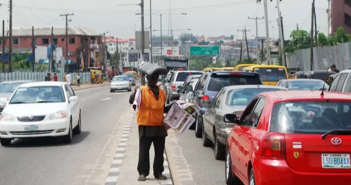 Gridlock On Lagos Roads As Construction Reduces Lane To Single