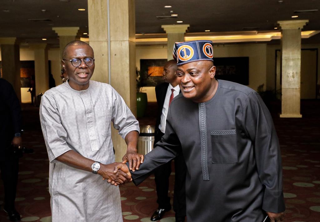 Photos As Sanwo-Olu Shows Up At Lawmaker's Budget Retreat   
