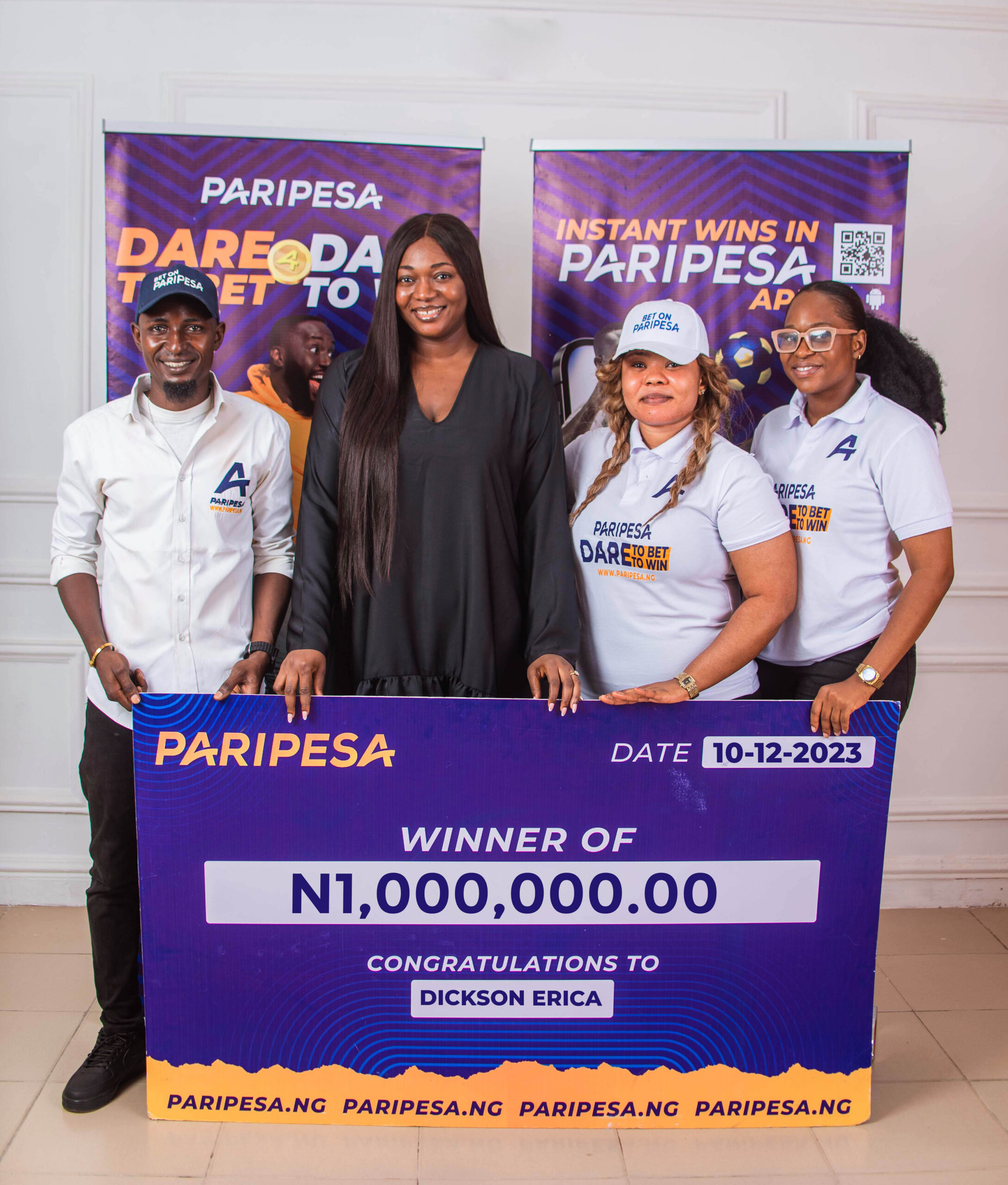 The Ultimate Bet: PariPesa November Winners Take Home ₦5,000,000!