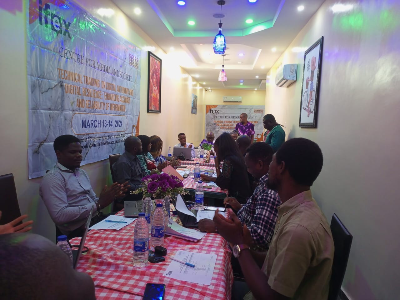 CEMESO, IFEX Train Media Professionals On Digital Autonomy And Resilience