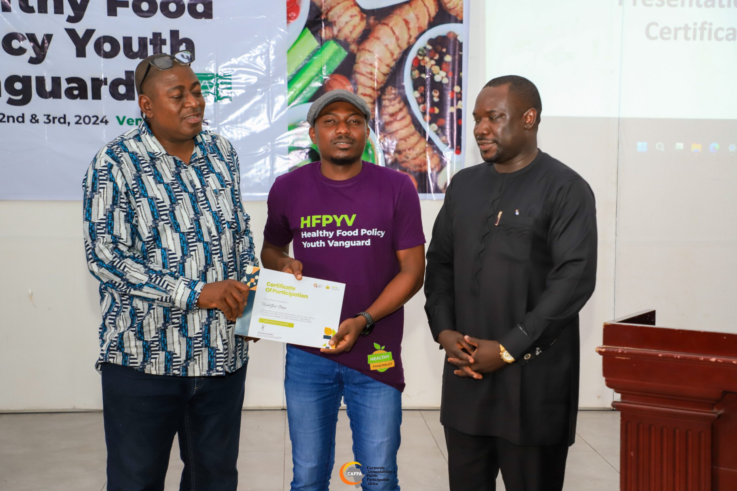 CAPPA Inaugurates Healthy Food Policy Youth Vanguard