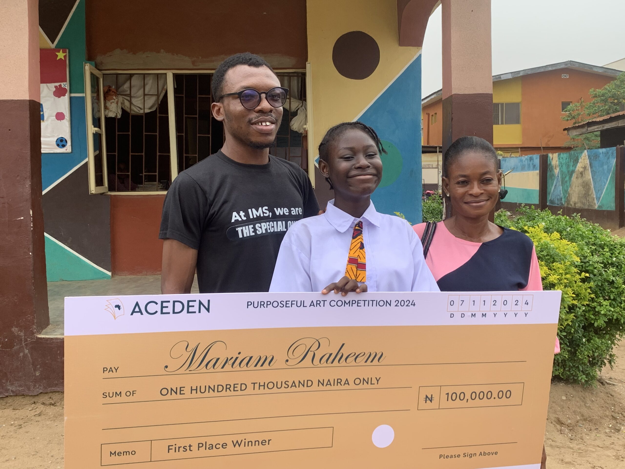 ACEDEN Purposeful Art Competition 2024: Isador Model School Students Claim Top Honours