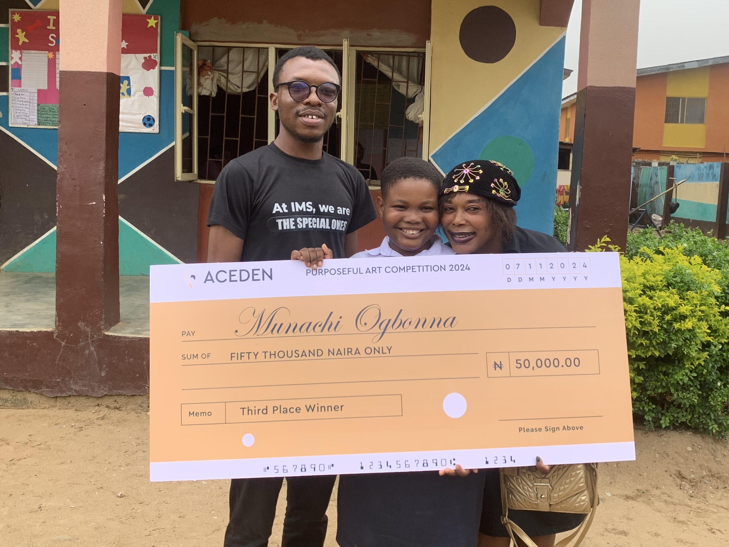 ACEDEN Purposeful Art Competition 2024: Isador Model School Students Claim Top Honours