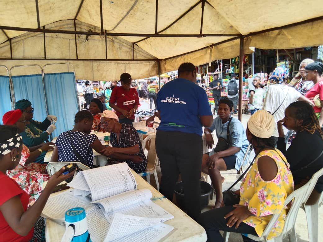 TCI Family Planning Outreach Thrives At Mushin Ojuwoye Market