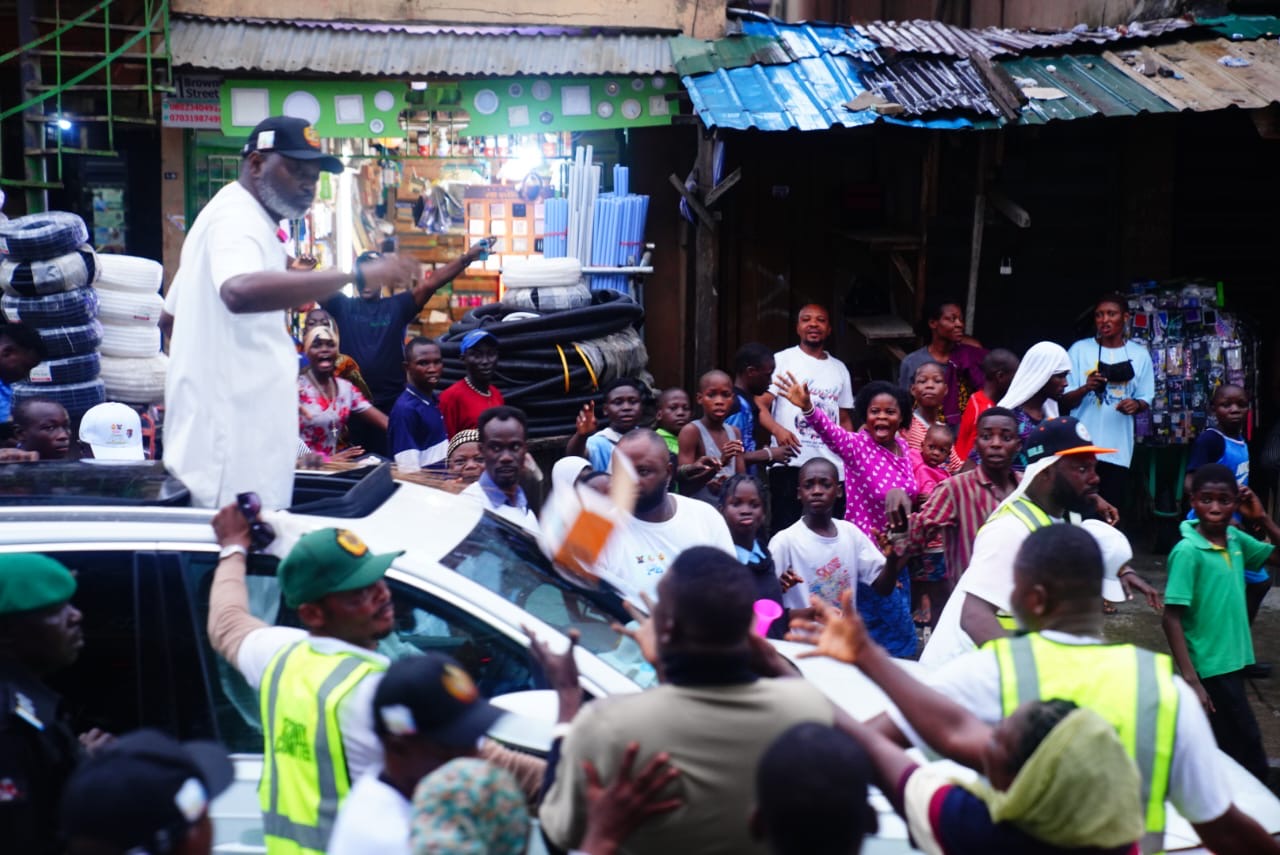 Massive Mega Rally Rocks Oshodi/Isolo as Political Heavyweights Declare Full Support for Kendoo’s Second Term Bid